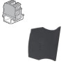 Legrand - Cloison terminale pour bloc de jonction Viking 3 à vis - 1 entrée & 1 sortie - Pas 5, 6, 8, 10 mm - Réf : 037550