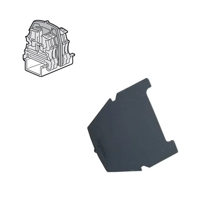 Legrand - Cloison séparation et isolement bloc Viking 3 à vis - 1 entr & 1 sort - Pas 5 à 10 mm - 037560