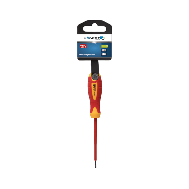 Hogert - Tournevis plat isolé - 160mm  - Réf : HT1S903