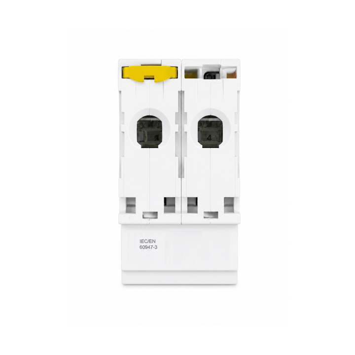 Schneider - Acti9 - IC60N - Disjoncteur - 2P - 4A - 6000A/50kA - courbe C - Réf : A9F74204