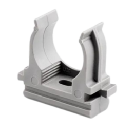 Thorgeon - Clips de fixation pour conduit 25mm - gris - Sachet de 50 - Réf : 15142