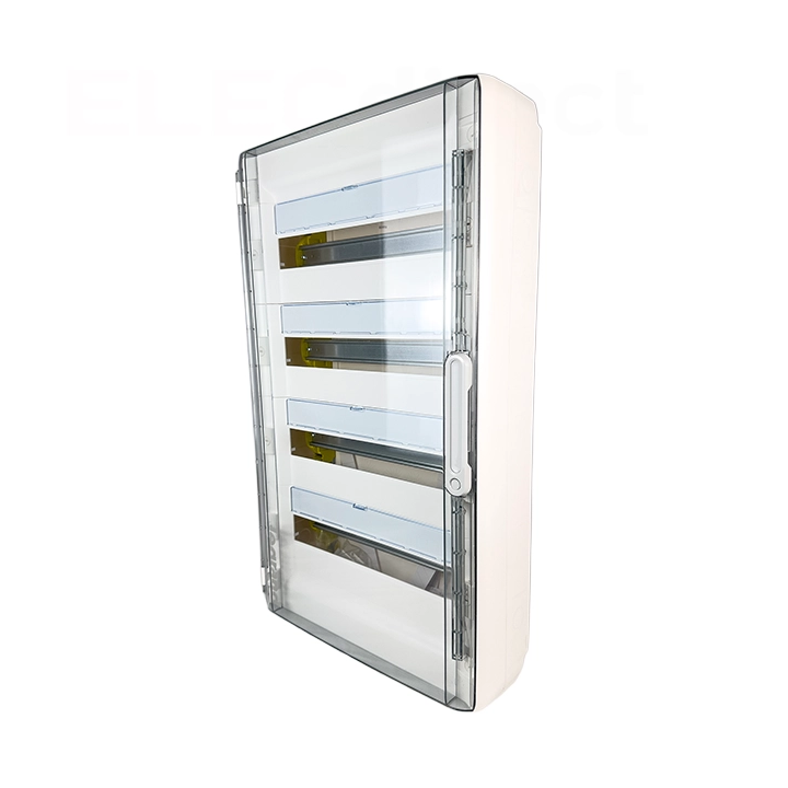Legrand - Coffret de distribution 72 modules - 4R de 18M + porte transparente - XL3 125 - 401614+401874
