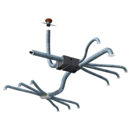 Atlantic - KIT accessoires pour réseau pour VMC double flux Primocosy HR et BP - Réf : 412239