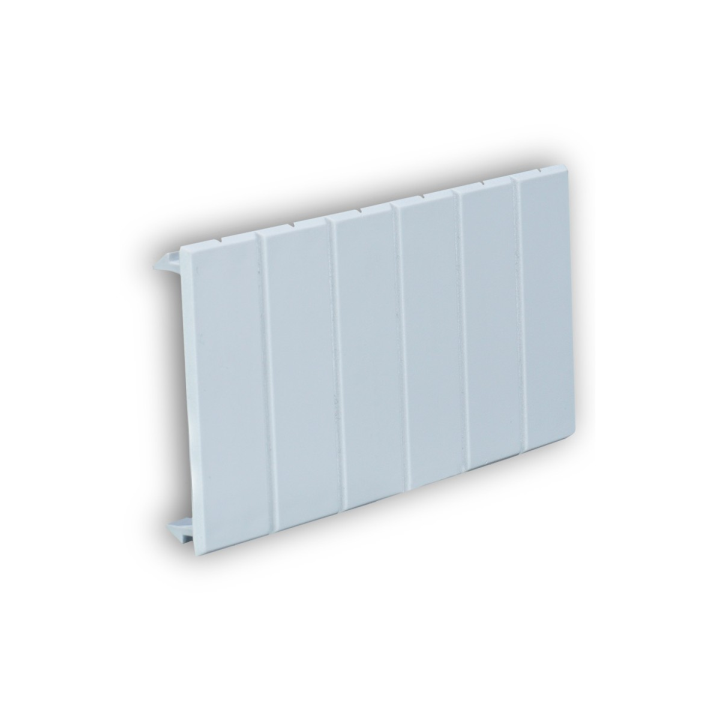 Digital Electric - Obturateur 5 modules - Blanc - Réf : CL050