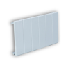 Digital Electric - Obturateur 5 modules - Blanc - Réf : CL050