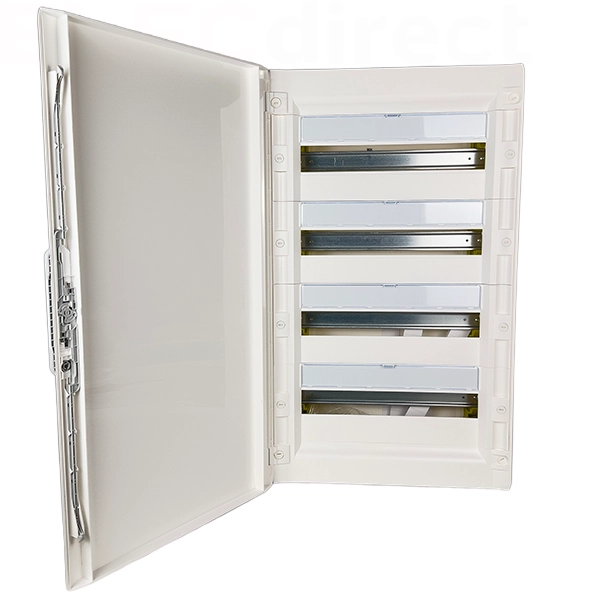 Legrand - XL3 125 - Coffret de distribution 4 rangée de 18 modules + porte - 72 modules - Réf. : 401614 + 401864