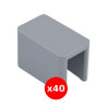 LEGRAND - LOT  - Capot d'extrémités pour peignes HX3 - Réf. : 404989X40