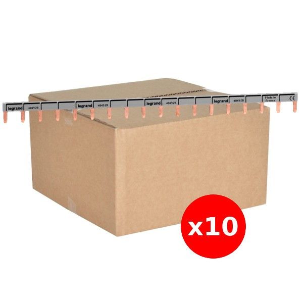 LEGRAND - LOT - Peigne HX optimisé uni long. 18 Modules - Réf : 404928X10