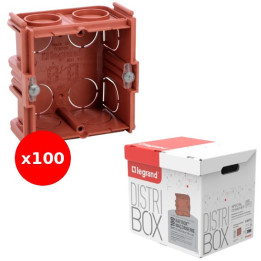 Legrand - LOT - Boîte à sceller monoposte prof. 40mm - Réf : 080141X100