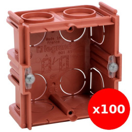 Legrand - LOT - Boîte à sceller monoposte prof. 40mm - Réf : 080141X100