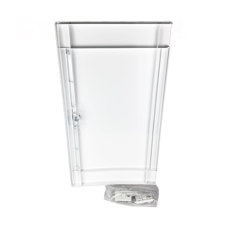 Schneider - PrismaSeT XS - Porte pour coffret 3 rangées - 13 modules - Blanc - Réf : LVSXDP313