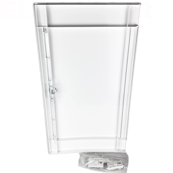 Schneider - PrismaSeT XS - Porte pour coffret 3 rangées - 13 modules - Blanc - Réf : LVSXDP313
