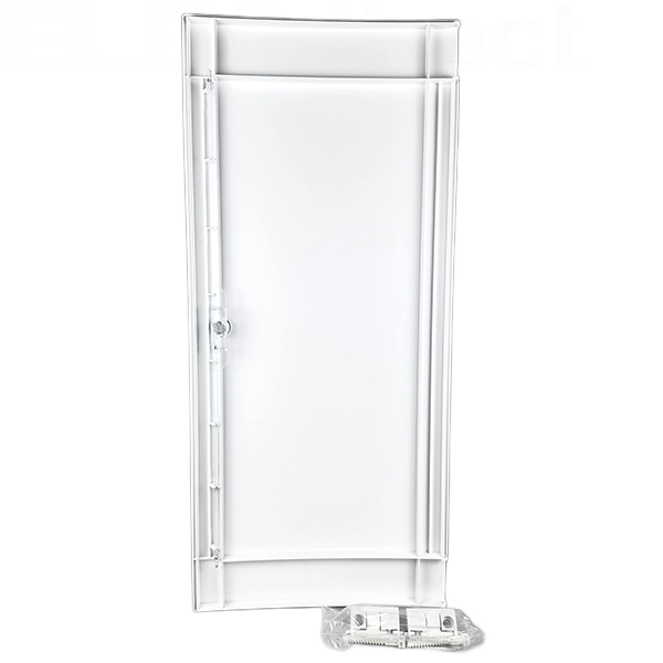Schneider - PrismaSeT XS - Porte pleine RAL 9003 pour coffret 4 rangées - 13 modules - Réf : LVSXDP413