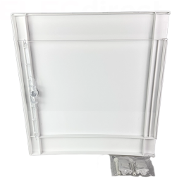 Schneider - PrismaSeT XS - Porte pour coffret 2 rangées - 18 modules - Réf : LVSXDP218