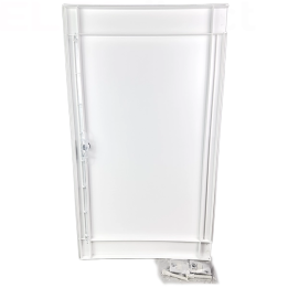 Schneider - PrismaSeT XS - Porte pour coffret 4 rangées - 18 modules - Réf : LVSXDP418