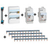 Legrand - DRIVIA - Coffret 2x13 + Peigne V et H + ID 63A Type A et AC - Ref.:401212+411650+411651+405000+404926(x4)