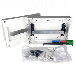 Schneider - PrismaSeT XS - Coffret saillie 1 rangée - 18 Modules - Réf : LVSXT118