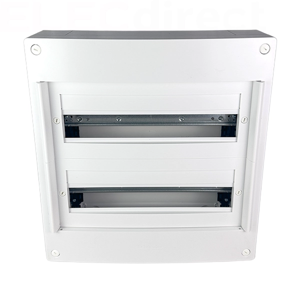 Schneider - PrismaSeT XS - Coffret saillie 2 rangées - 18 Modules - Réf : LVSXT218