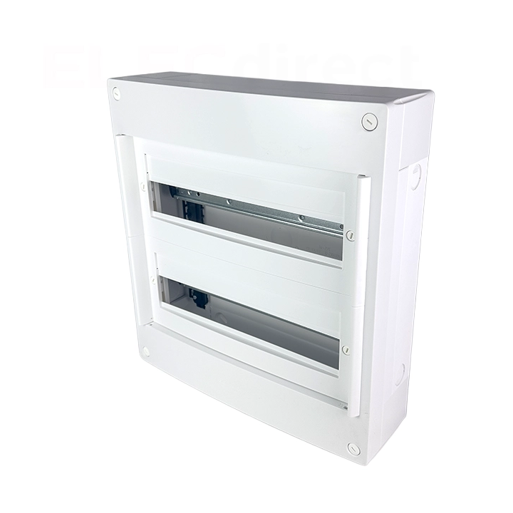 Schneider - PrismaSeT XS - Coffret saillie 2 rangées - 18 Modules - Réf : LVSXT218