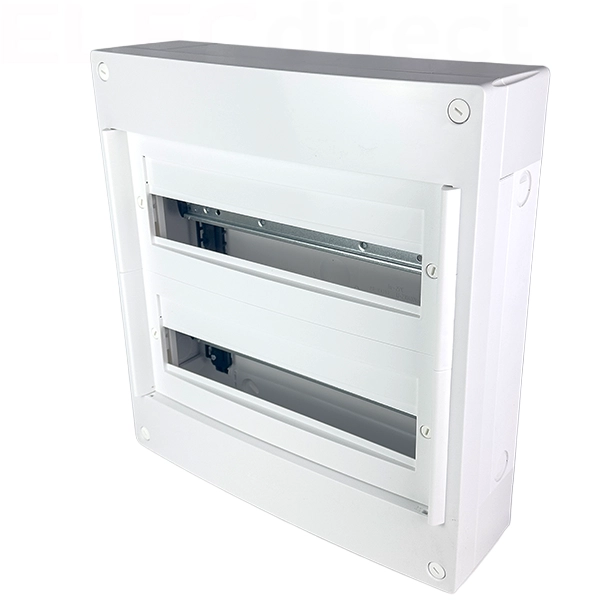 Schneider - PrismaSeT XS - Coffret saillie 2 rangées - 18 Modules - Réf : LVSXT218