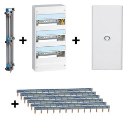 Legrand - DRIVIA - Coffret 3x13 + Peigne + Porte - Ref. : 401213+405001+404926x6+401333