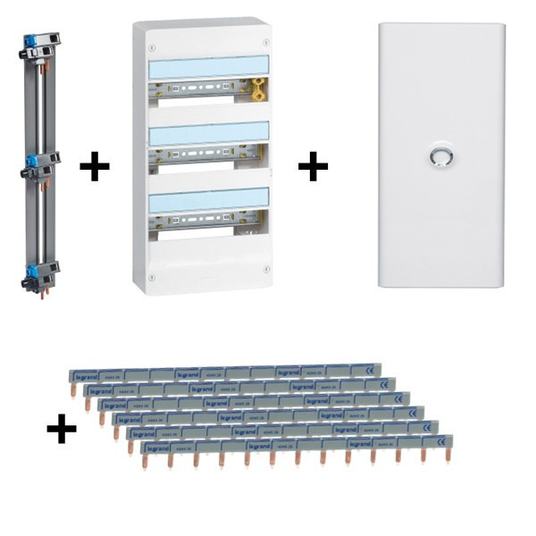 Legrand - DRIVIA - Coffret 3x13 + Peigne + Porte - Ref. : 401213+405001+404926x6+401333