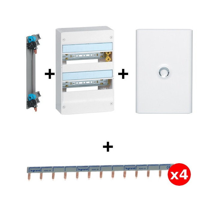 Legrand - DRIVIA - Coffret 2x13 + Peigne + Porte - Ref. : 401212+405000+404926x4+401332