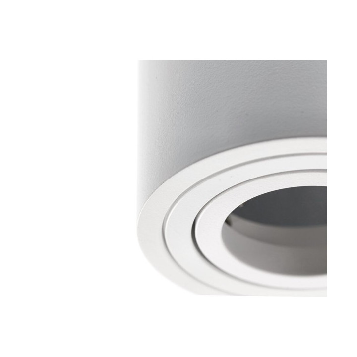 GTV Lighting - Plafonnier AVEIRO 2xGU10 - Blanc - 230V - Réf : OS-AV80160OK2-10