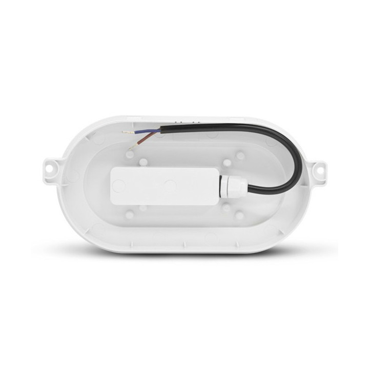 Miidex - Plafonnier LED Ovale - 12W - 1050 Lm - 4000°K - Réf : 77910