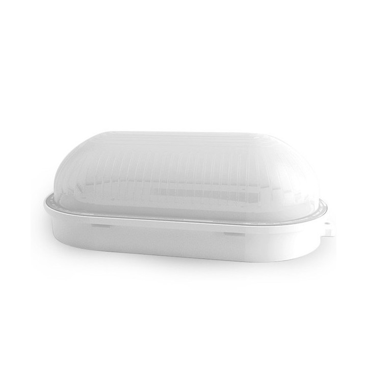 Miidex - Plafonnier LED Ovale - 12W - 1050 Lm - 4000°K - Réf : 77910