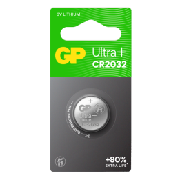 GPBM - Pile bouton lithium - CR2032 - 3V - Réf : 2184