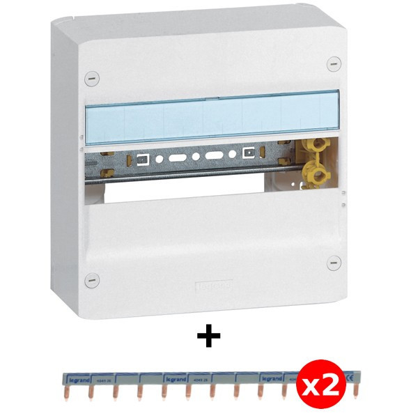 Legrand - DRIVIA - Coffret 1x13 + Peignes Horizontale - Ref. : 401211+404926x2