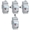 LEGRAND - LOT de 4 inter différentiels DX3 - (3 ID 2x40A 30mA AC & ID 2x40A 30mA A) - Réf. : 411611x3 + 411617