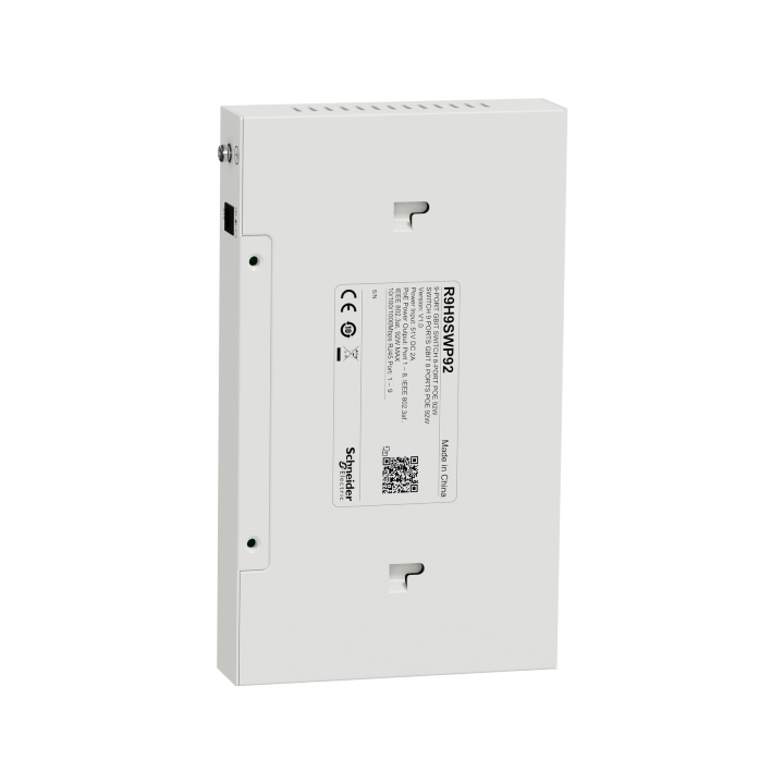 Schneider - Resi9 Connect - Switch 9 ports - 8 ports 1Gbit PoE 30W max - Réf : R9H9SWP92
