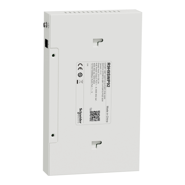 Schneider - Resi9 Connect - Switch 9 ports - 8 ports 1Gbit PoE 30W max - Réf : R9H9SWP92