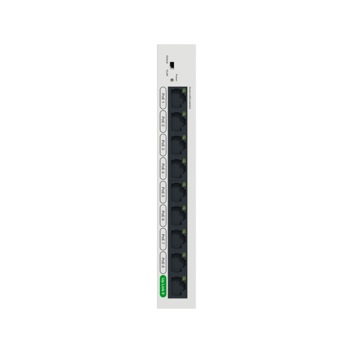 Schneider - Resi9 Connect - Switch 9 ports - 8 ports 1Gbit PoE 30W max - Réf : R9H9SWP92