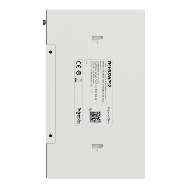 Schneider - Resi9 Connect - Switch 9 ports - 8 ports 1Gbit PoE 30W max - Réf : R9H9SWP92
