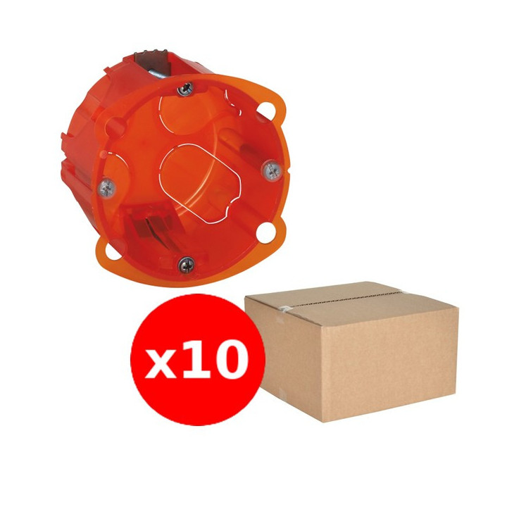 Legrand - Batibox - Boîte multimatériaux 1 poste profondeur 50 mm - Réf. : 080121x10