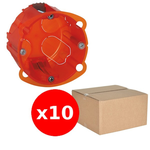 Legrand - Batibox - Boîte multimatériaux 1 poste profondeur 50 mm - Réf. : 080121x10