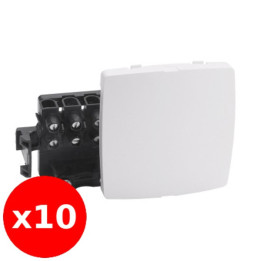Legrand - Oteo - LOT 10 Boîtes de dérivation appareillage - Composable - Blanc - Ref. : 086157x10