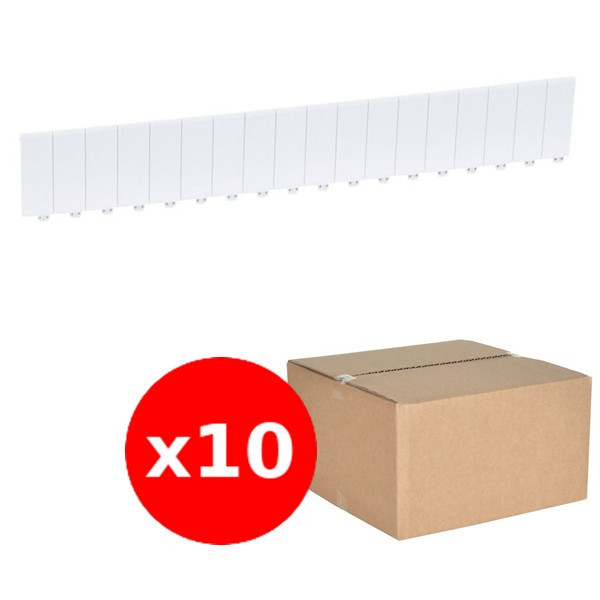 Legrand - LOT de 10 Obturateurs 18 modules - Réf. : 001664x10