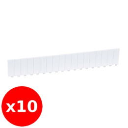 Legrand - LOT de 10 Obturateurs 18 modules - Réf. : 001664x10