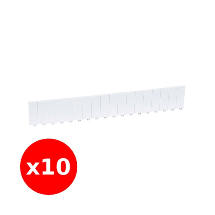 Legrand - LOT de 10 Obturateurs 18 modules - Réf. : 001664x10