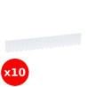 Legrand - LOT de 10 Obturateurs 18 modules - Réf. : 001664x10