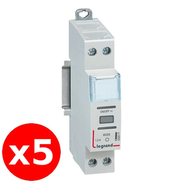 LEGRAND - LOT de 5 Variateurs modulaire LEDs - Réf. : 002671x5