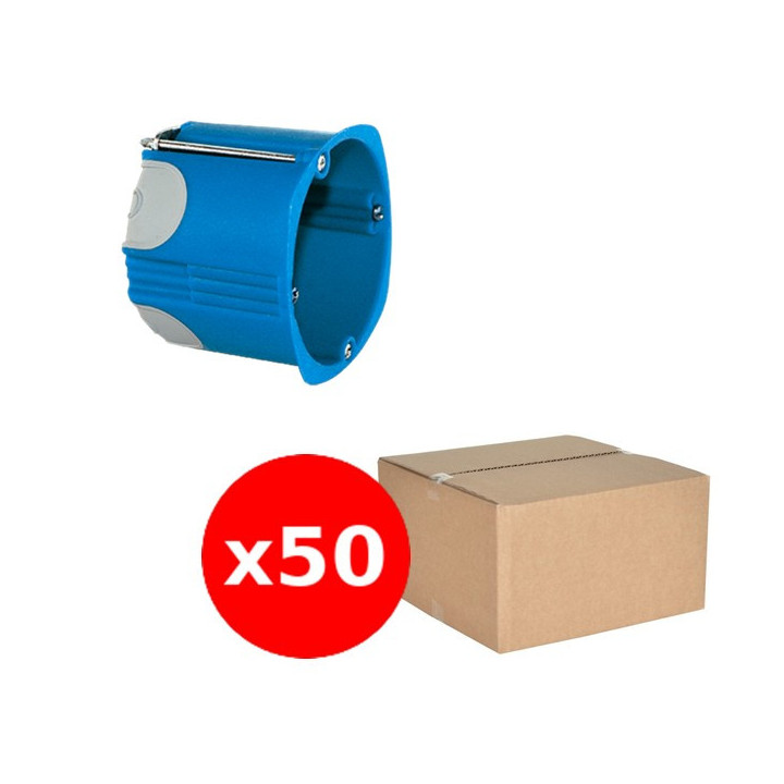 SIB - LOT de 50 Boîtes simple BBC Profondeur 55 mm Diam 67 - Réf. : P36850x50