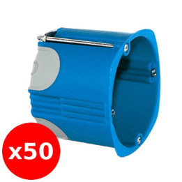 SIB - LOT de 50 Boîtes simple BBC Profondeur 55 mm Diam 67 - Réf. : P36850x50