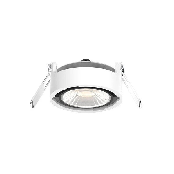 Miidex - Spot LED Ø68 Dimmable blanc - orientable - 6W - IP65 - CCT - BBC - Angle 60° - 2700 / 3000 / 4000°K - Réf : 101129