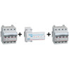 Legrand - LOT de 1 Inverseur de sources manuel 4P 63A + 2 Inter Sectionneur 4p 63A - Complet - Réf. : 406316+406481x2