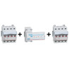 Legrand - Lot de 1 Inverseur de sources manuel 4P 40A + 2 Inter Sectionneur 4p 40A - Complet - Réf. : 406316+406480x2
